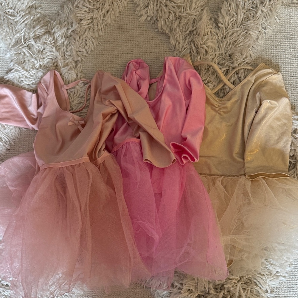 H&M Pink and Cream Dance Set for Kids